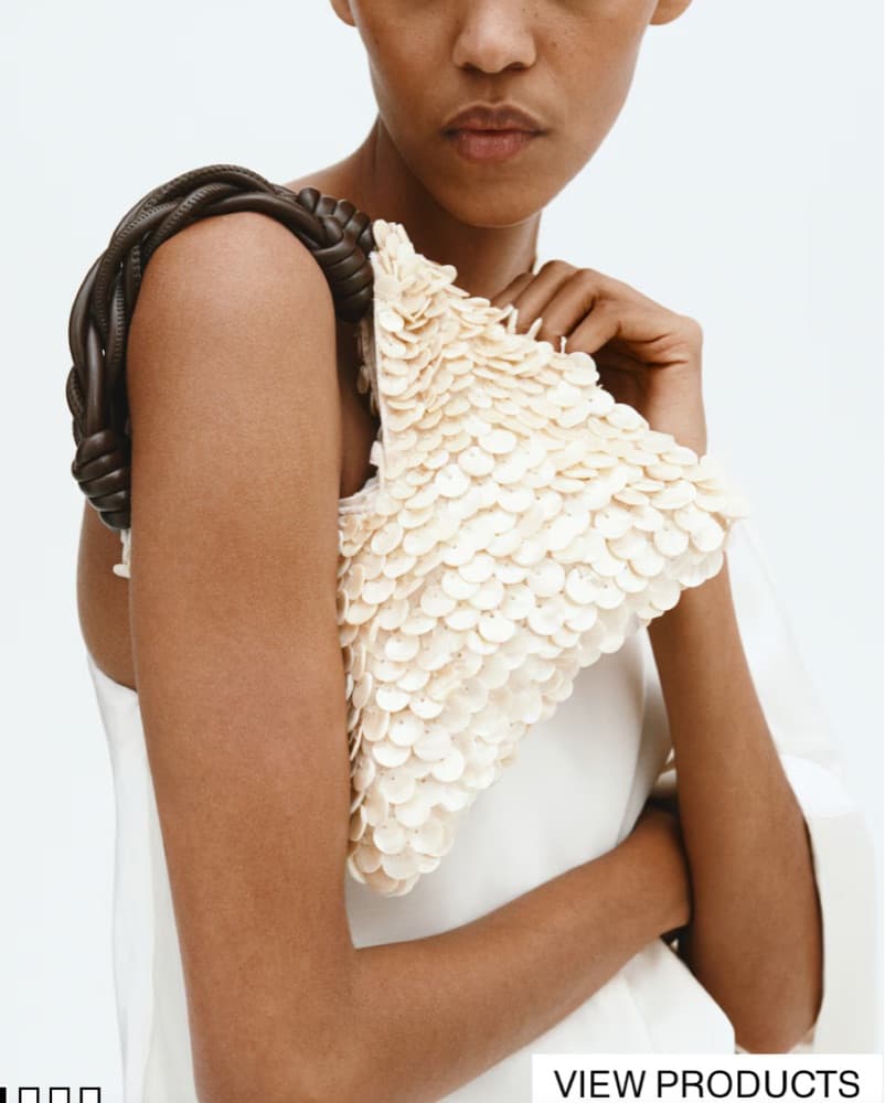 Shell Sequin Purse H&M - Image 2