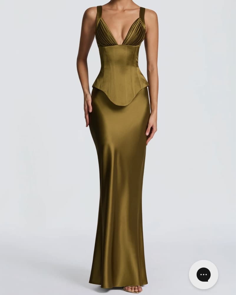 Babyboo Olive Dress Set - Image 3