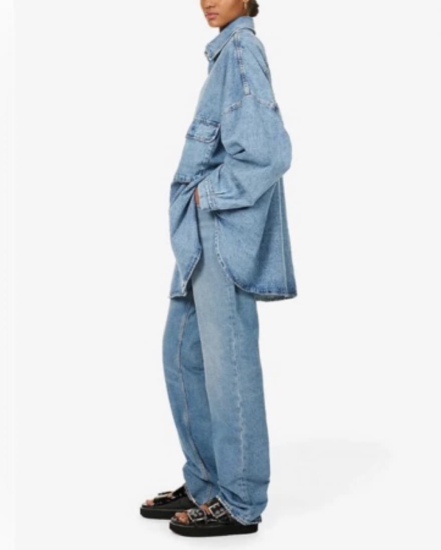THE FRANKIE SHOP Dallas Oversized Denim  - Image 4