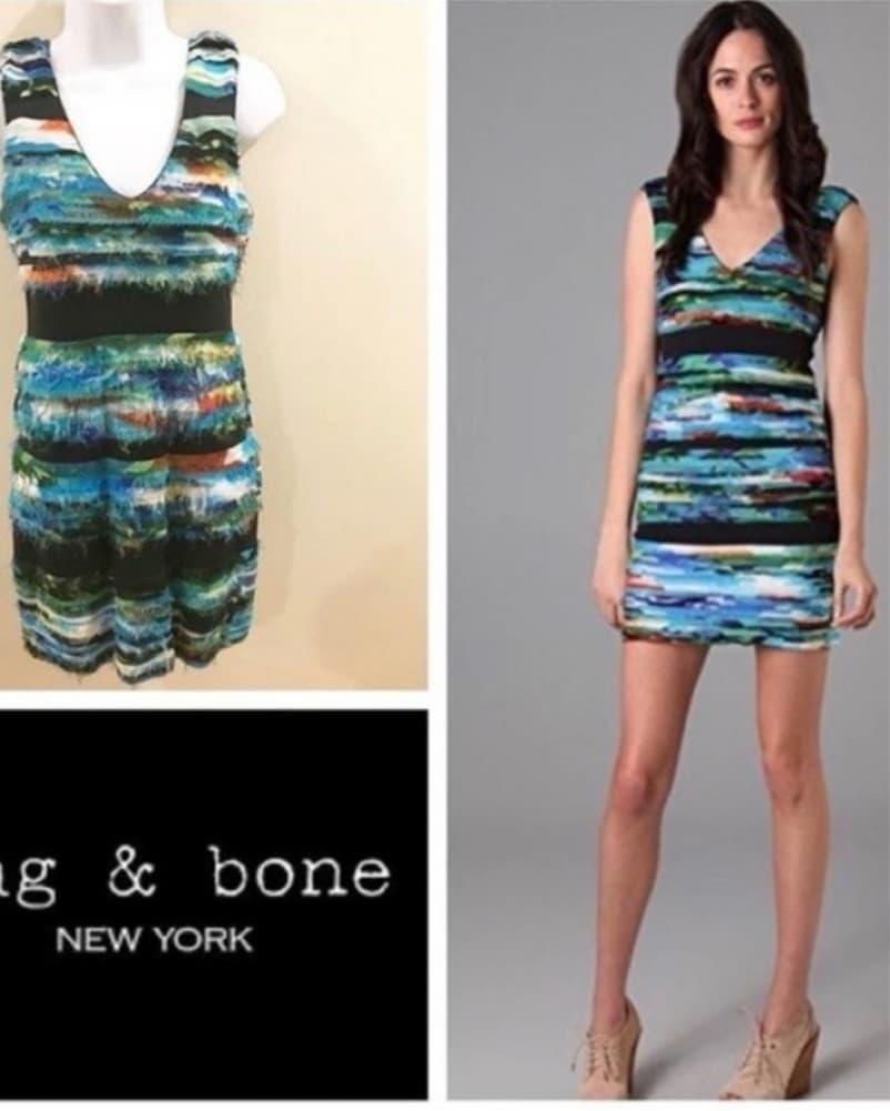 rag + bone  Textured. Cocktail Dreaa - Image 3
