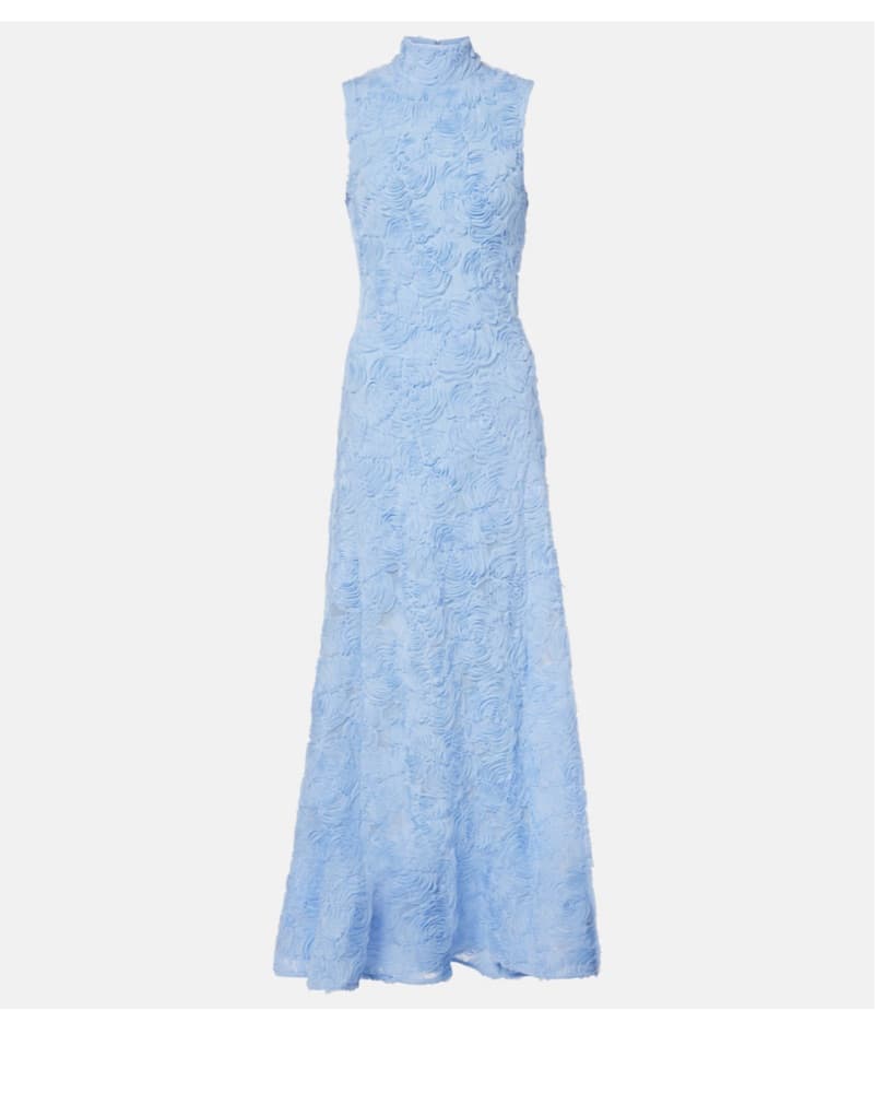 ROTATE Floral embroidered maxi Dress  - Image 1