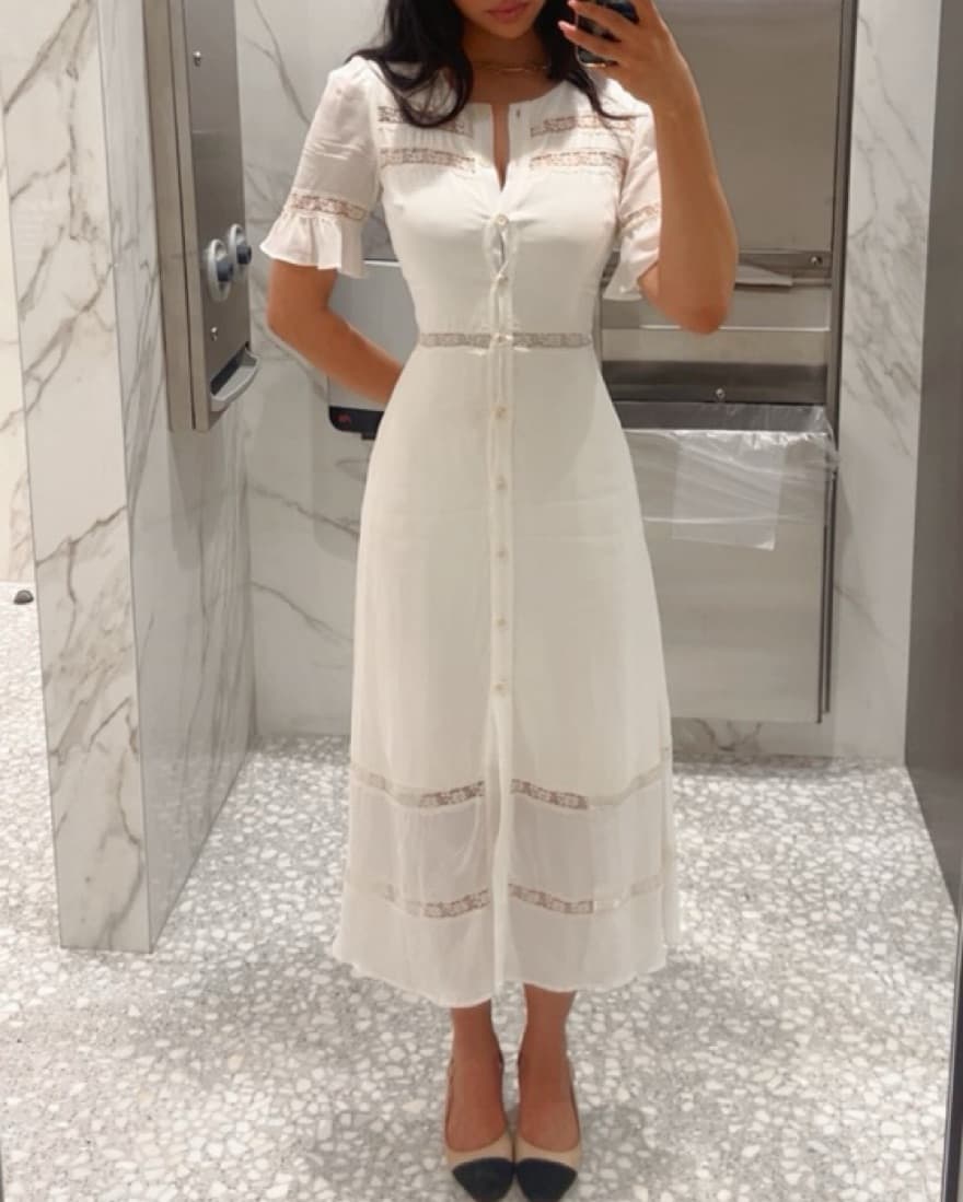 Reformation Hamptons Woodsen Dress - Image 1