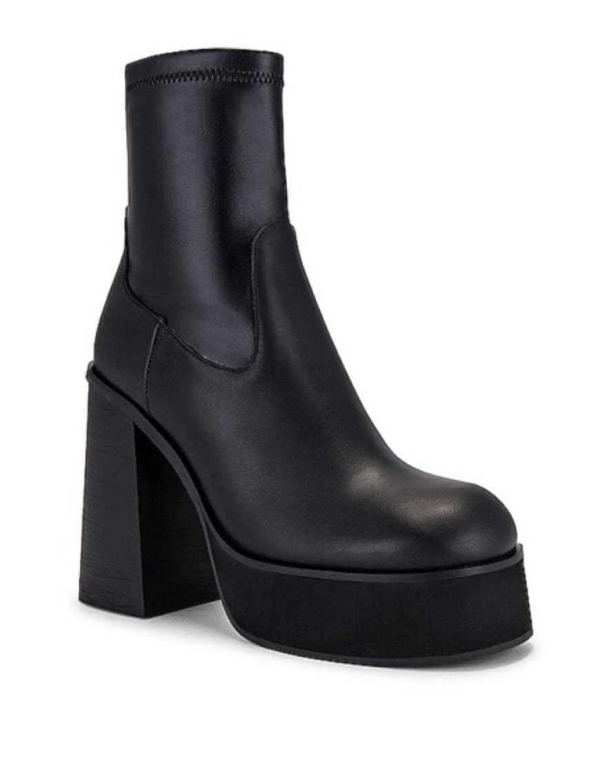 Ray Black Chunky Booties - Image 2