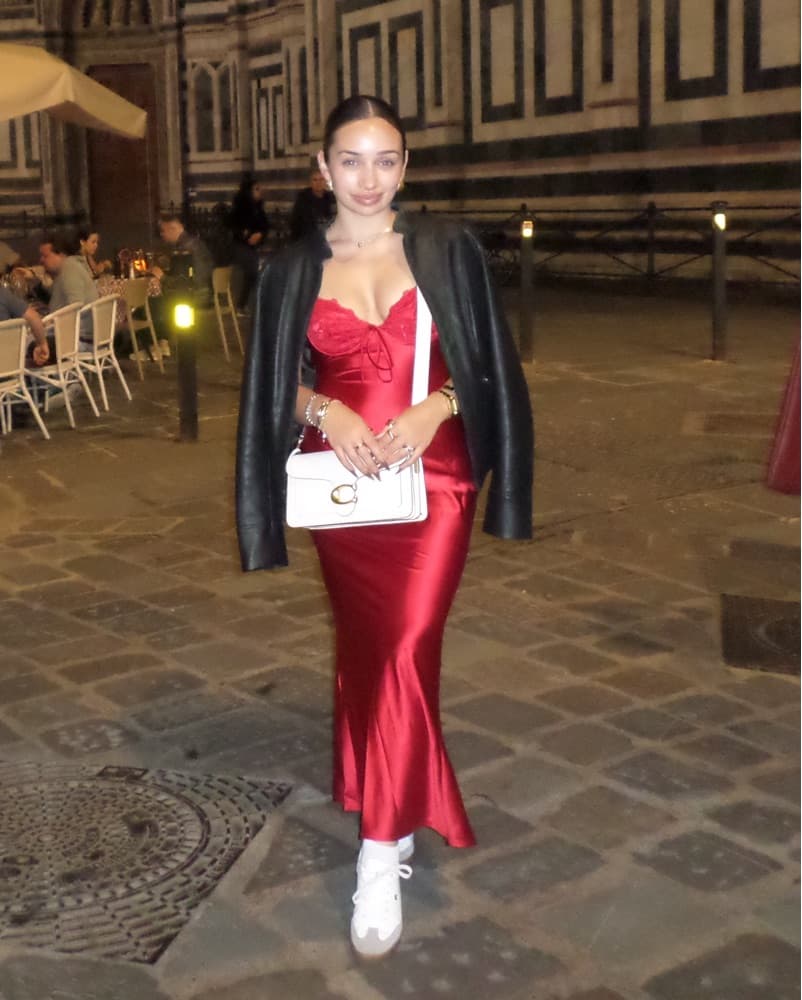 Red Silk Maxi  - Image 2
