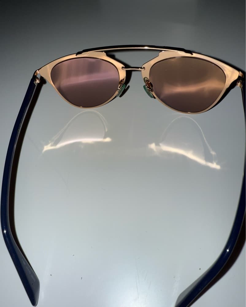 Christian Dior Rose Gold Sunglasses - Image 4