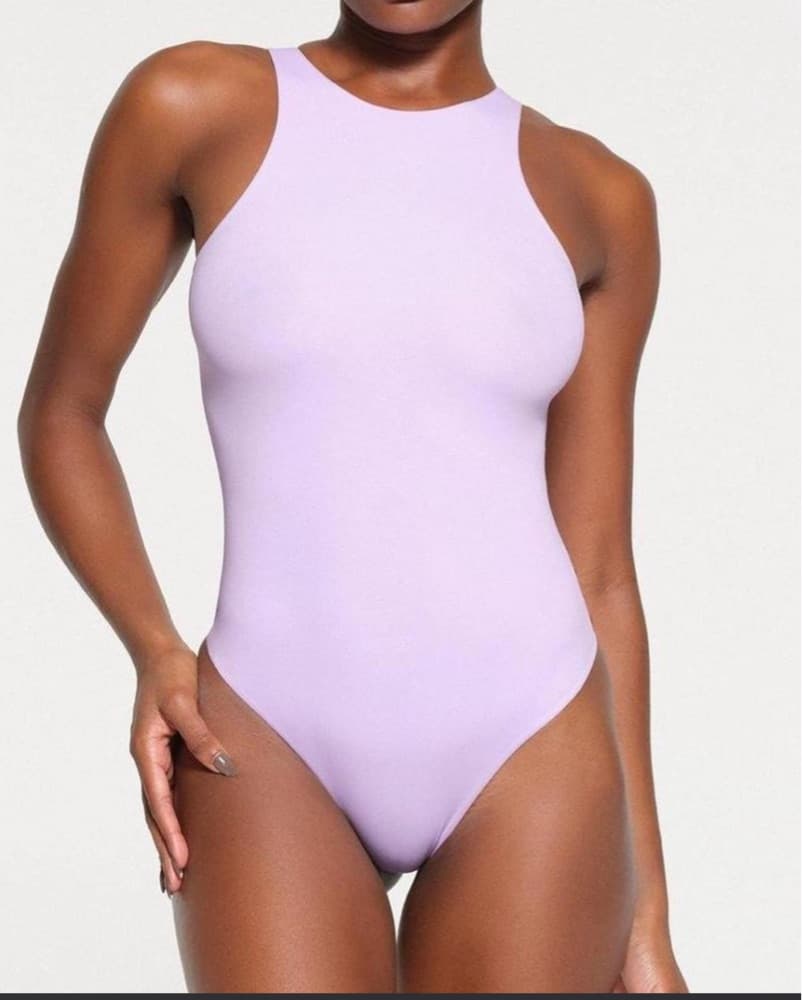 SKIMS high neck bodysuit 💜 - Image 1