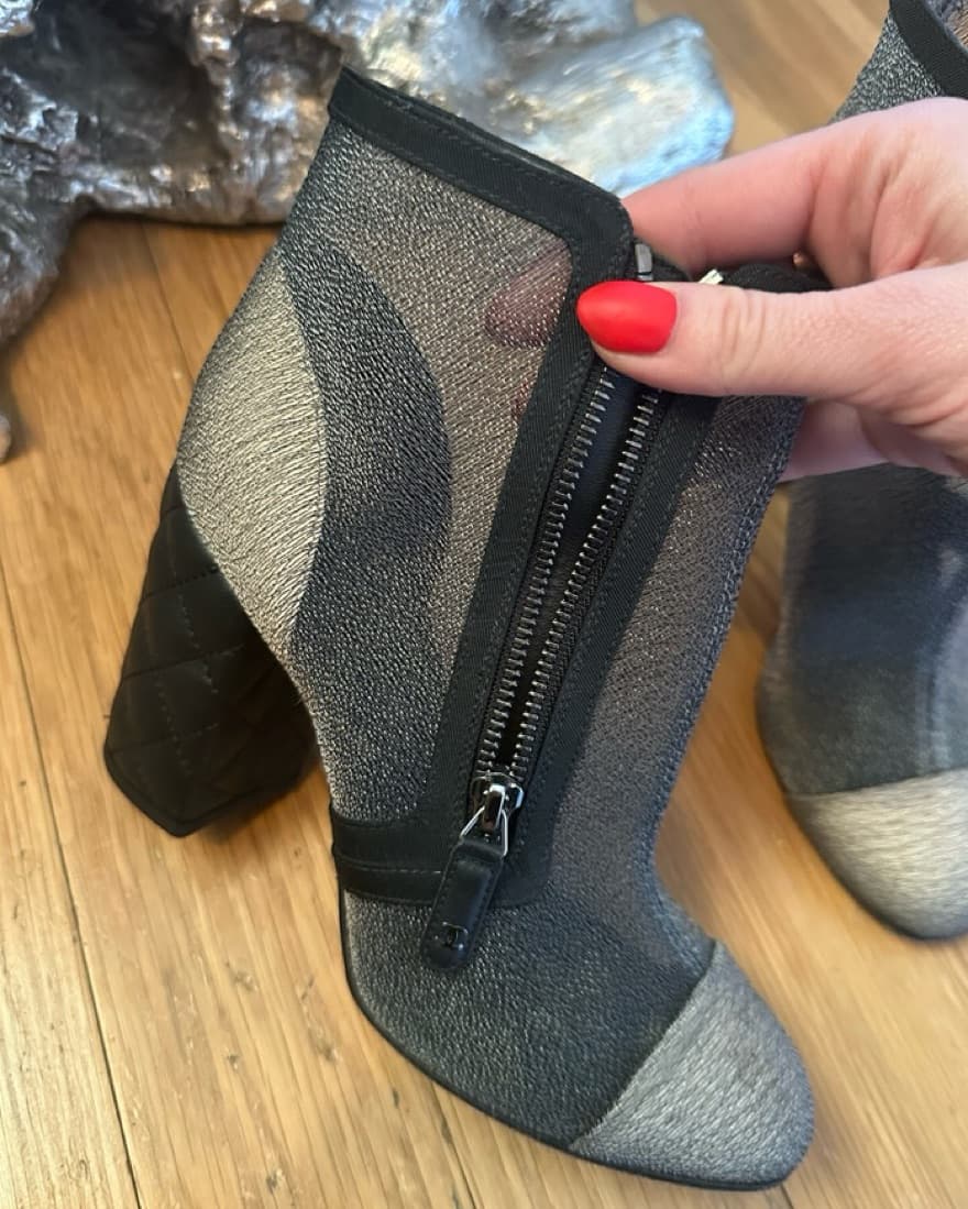 Chanel Mesh Booties  - Image 3