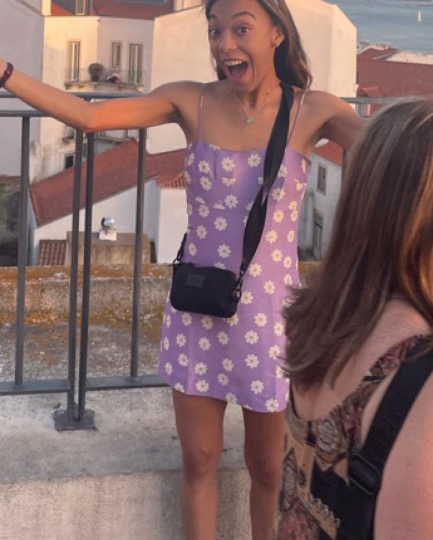 Purple Mini Realisation Par Dress - Image 2