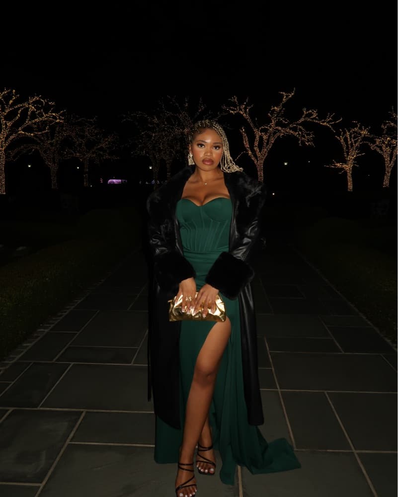 Green Formal Dress  - Image 3