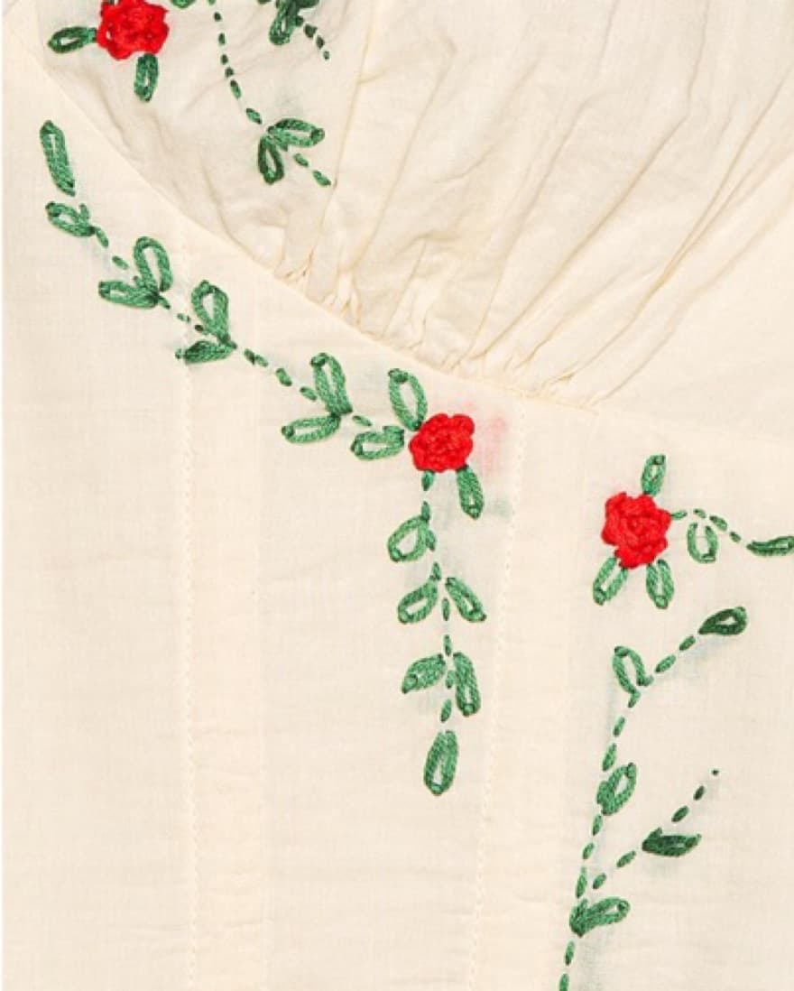 Embroidered Corset Top - Image 4