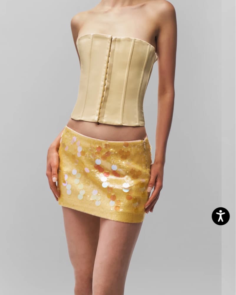 Guiozo Low Yellow Skirt + Shirt!  - Image 4