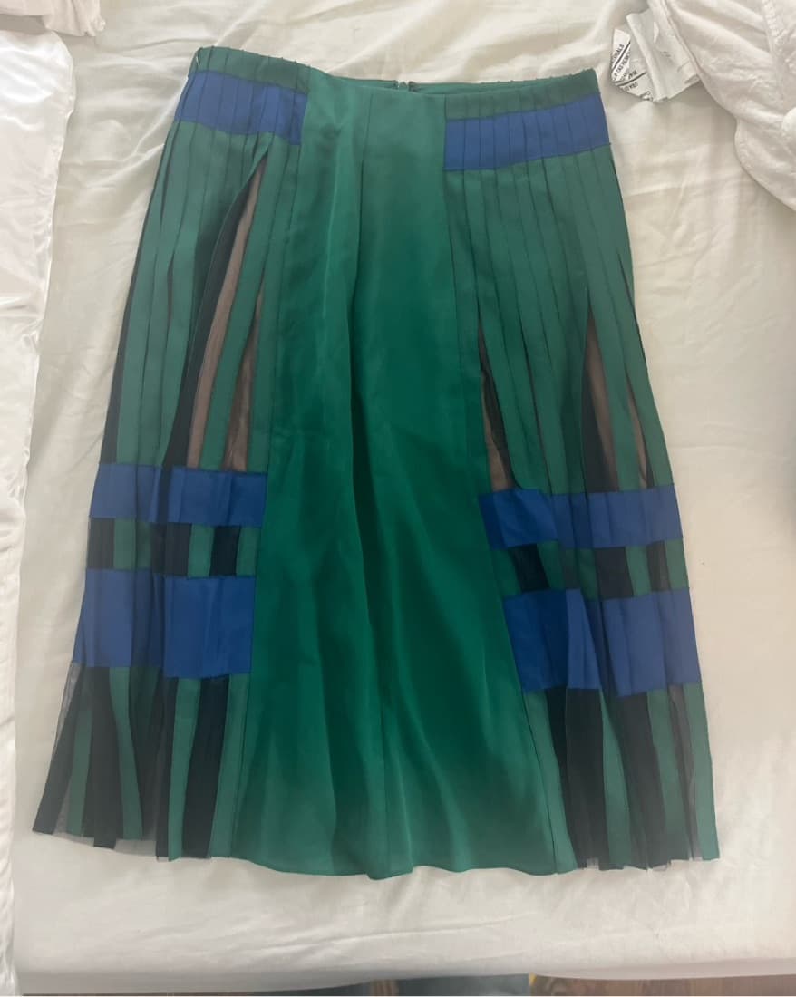 BCBG Maxazria Runway Pleated Skirt  - Image 2