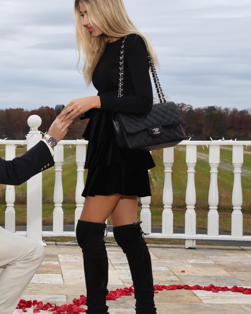 Alice And Olivia Black Tiered Dress  - Image 2