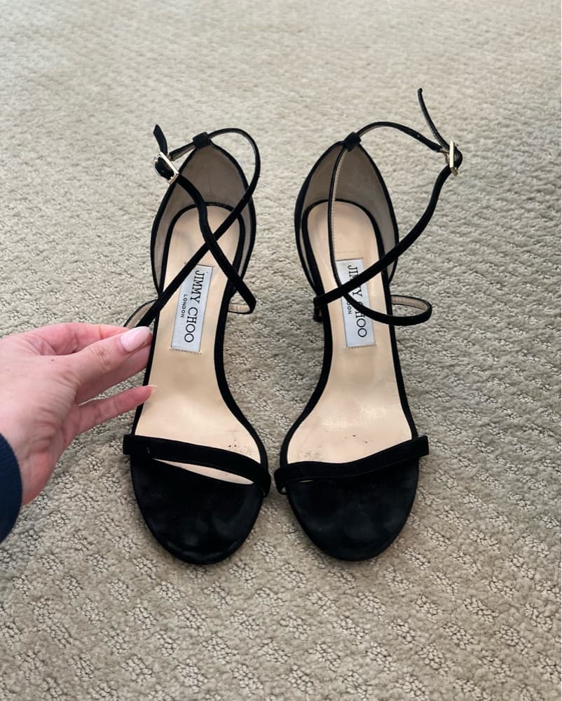Jimmy Choo Strappy Heels - Image 1