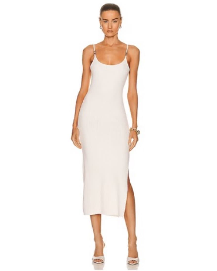 The Range - Rib Hardware Midi Dress - Image 1