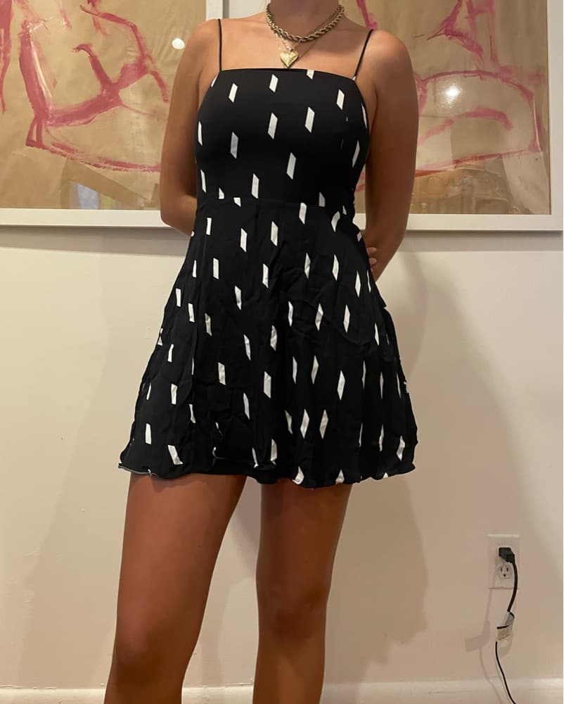 Alice & Olivia Spaghetti Strap Dress - Image 1