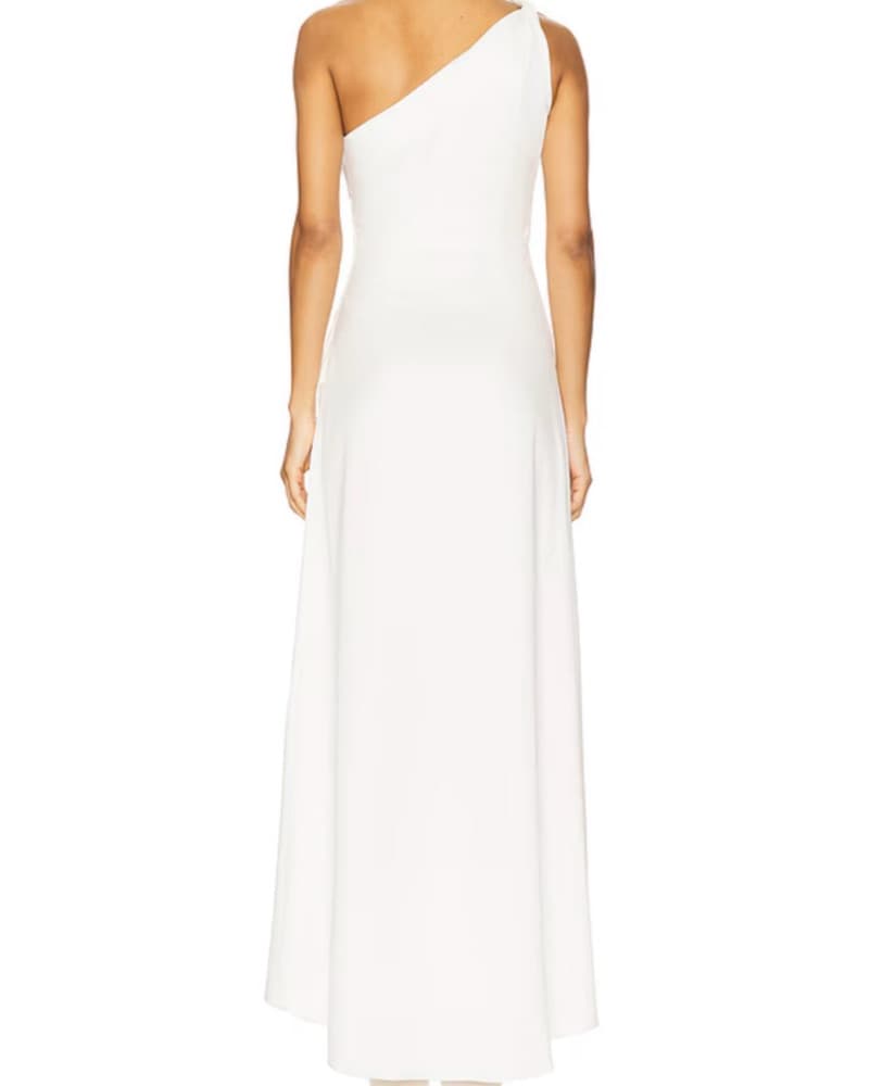 Revolve White Biarritz Gown - Medium - Image 3