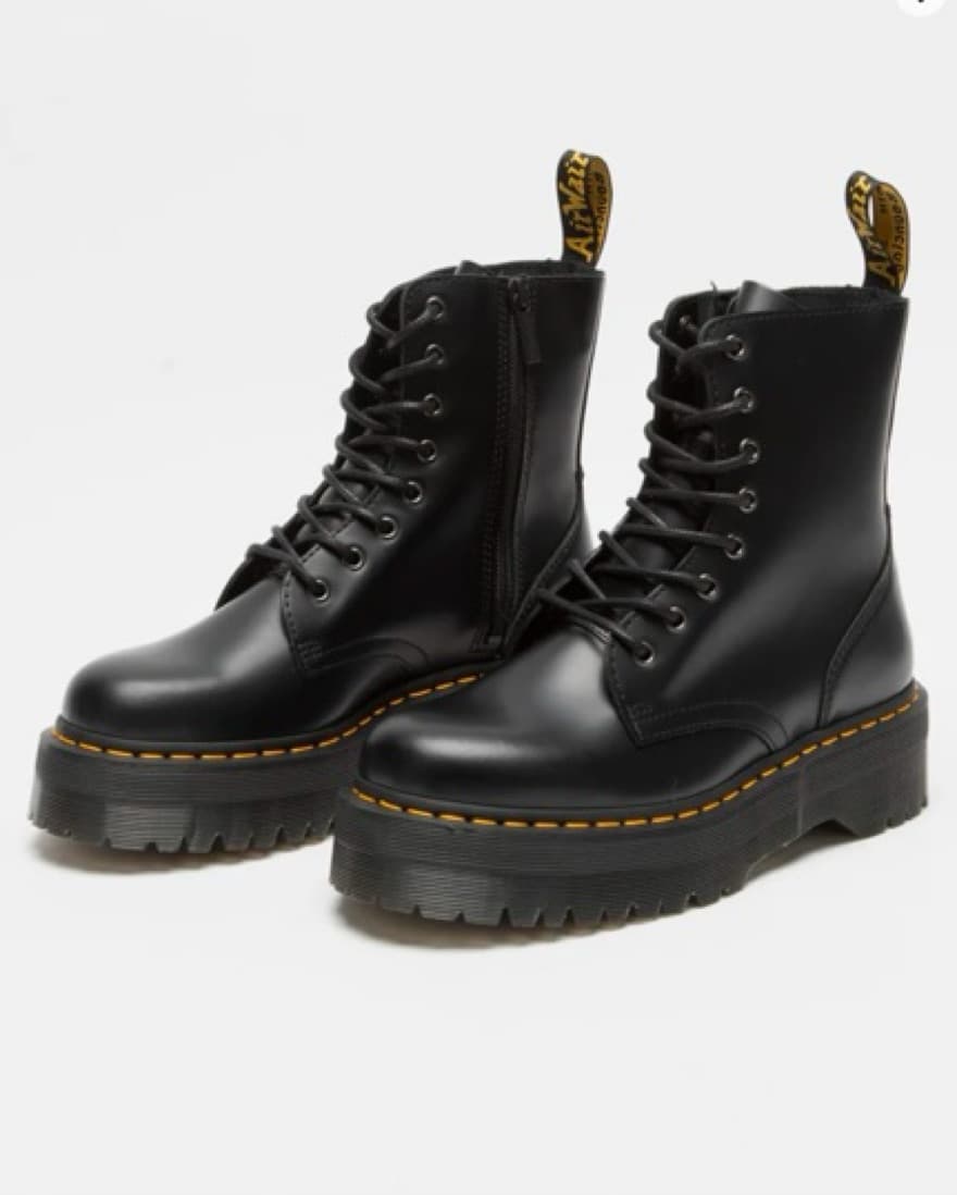 Edgy Platform Doc Martins  - Image 1