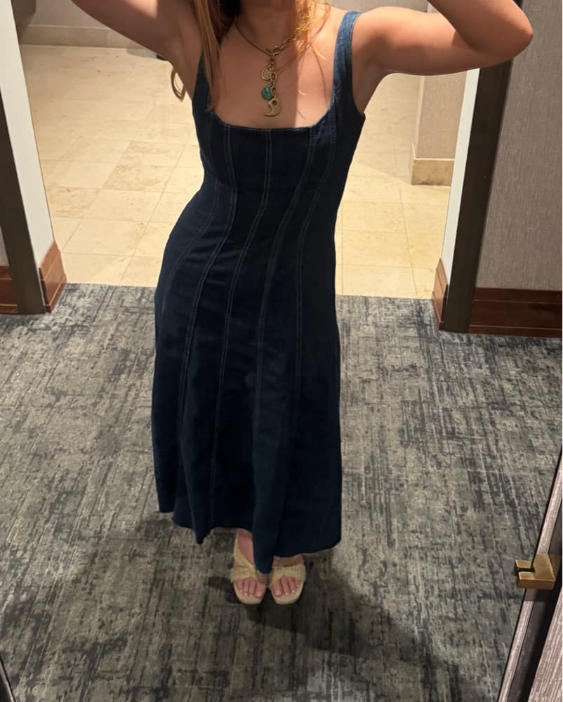 Ref Jean Maxi Dress - Image 1