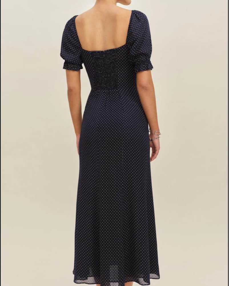 Blue Reformation Gloria Dress - Image 3