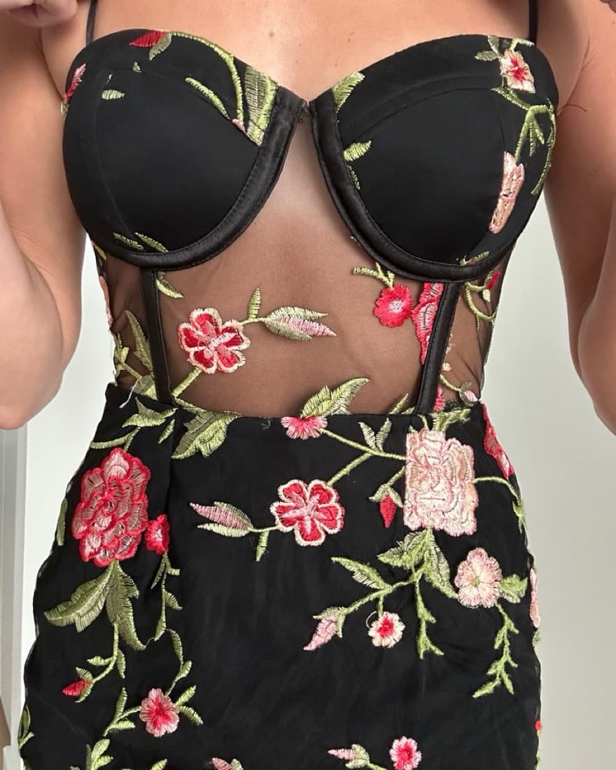 Superdown Floral Mini Dress - Image 2