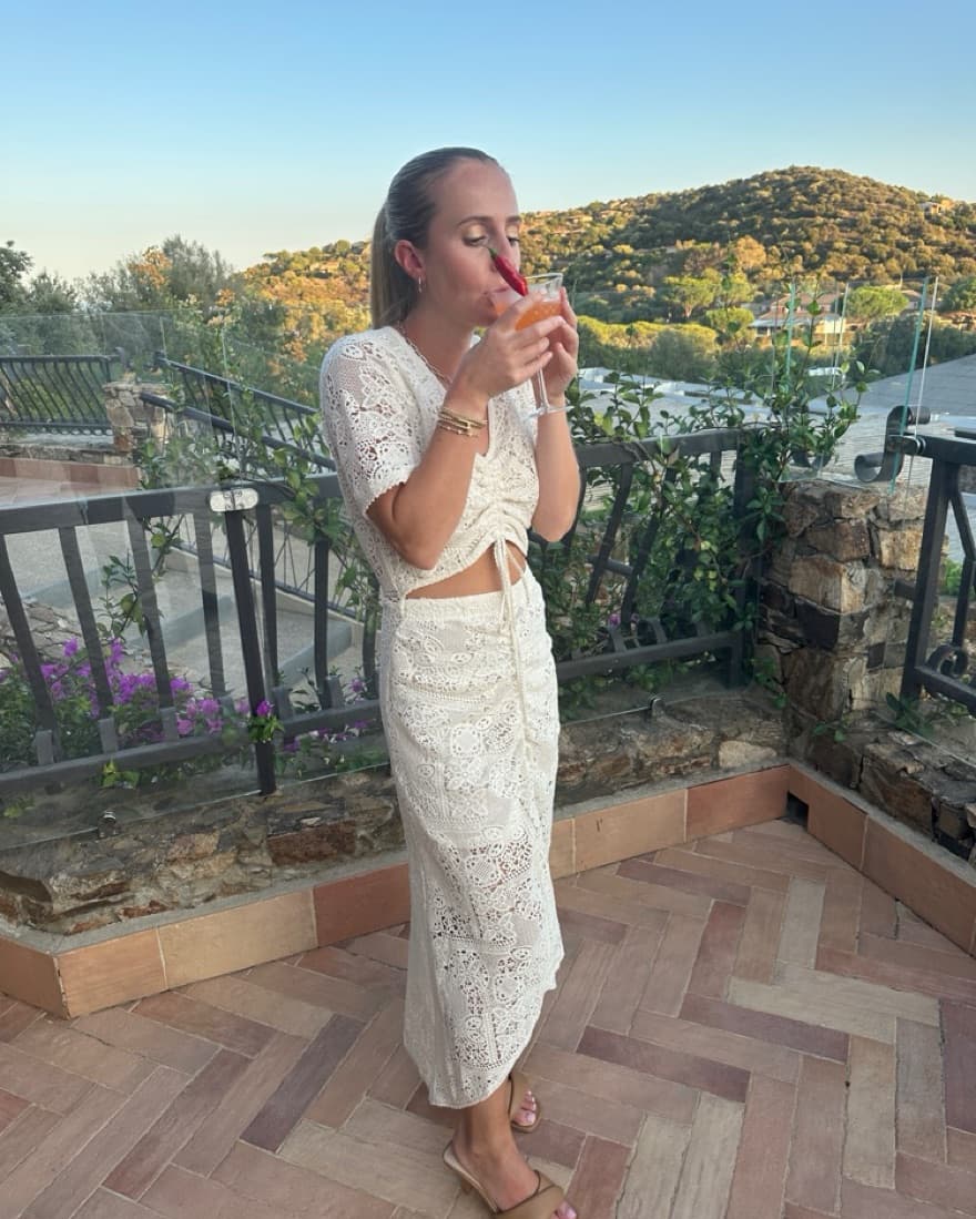 Maje crochet Dress - Image 1