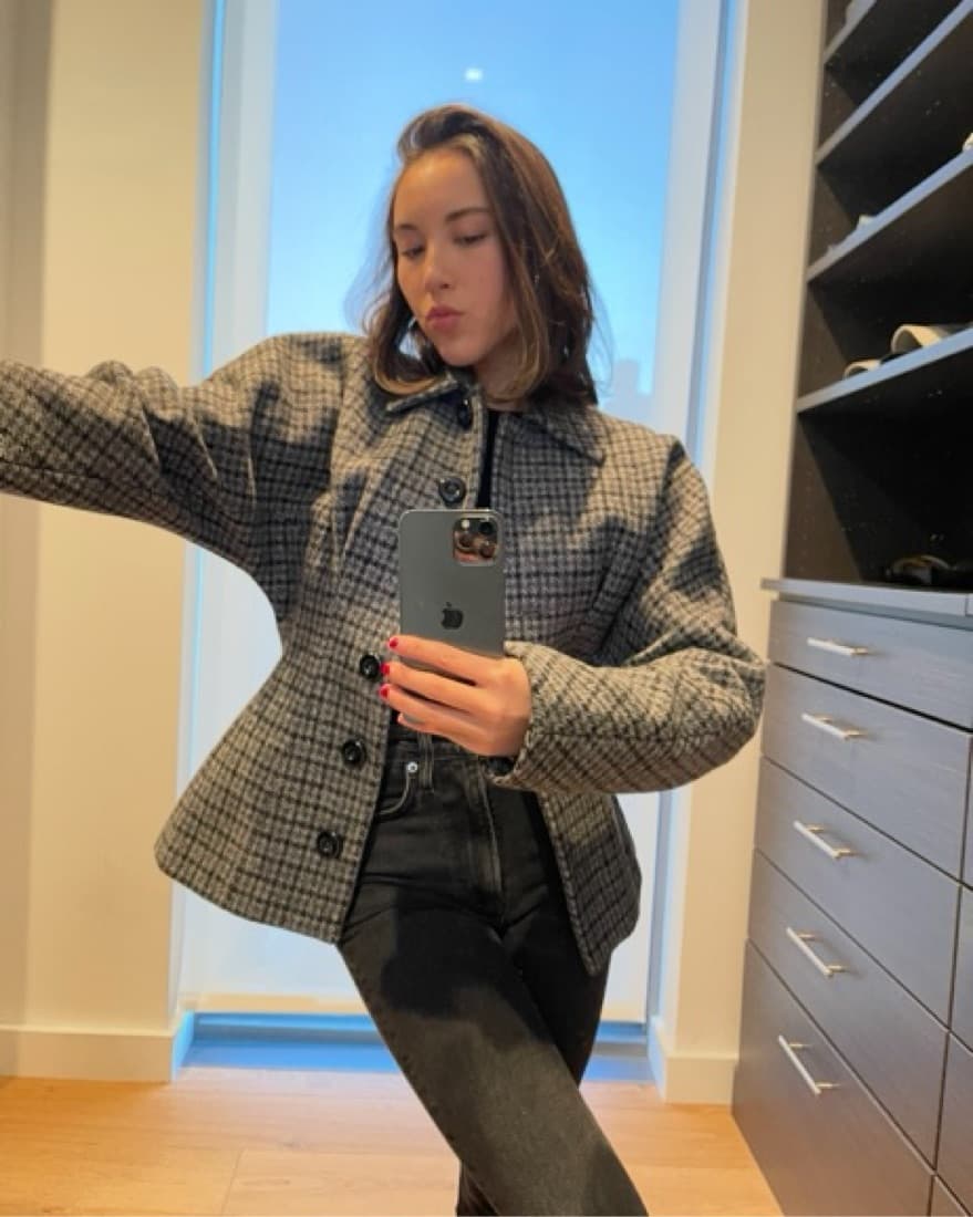Michael Kors Wool Sinched Jacket - Image 1