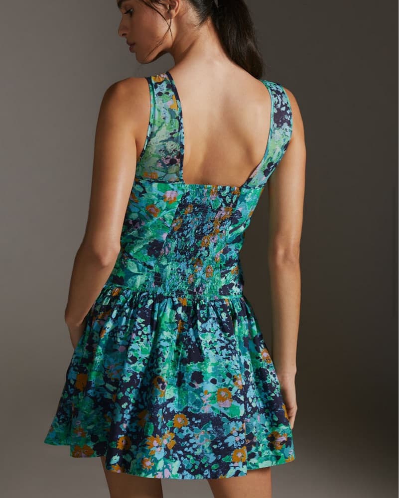 Anthro Corset Mini Dress - Image 2