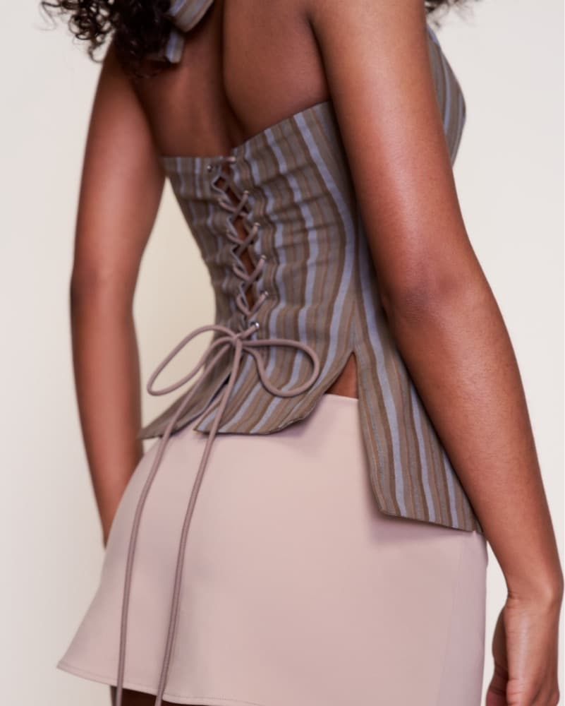 Danielle Guizio Carine Halter Top - Image 4