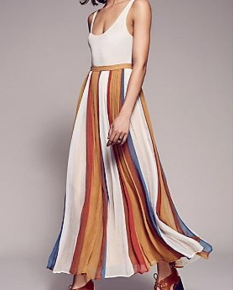 The In Crowd Maxi Skirt Multicolor - Image 4