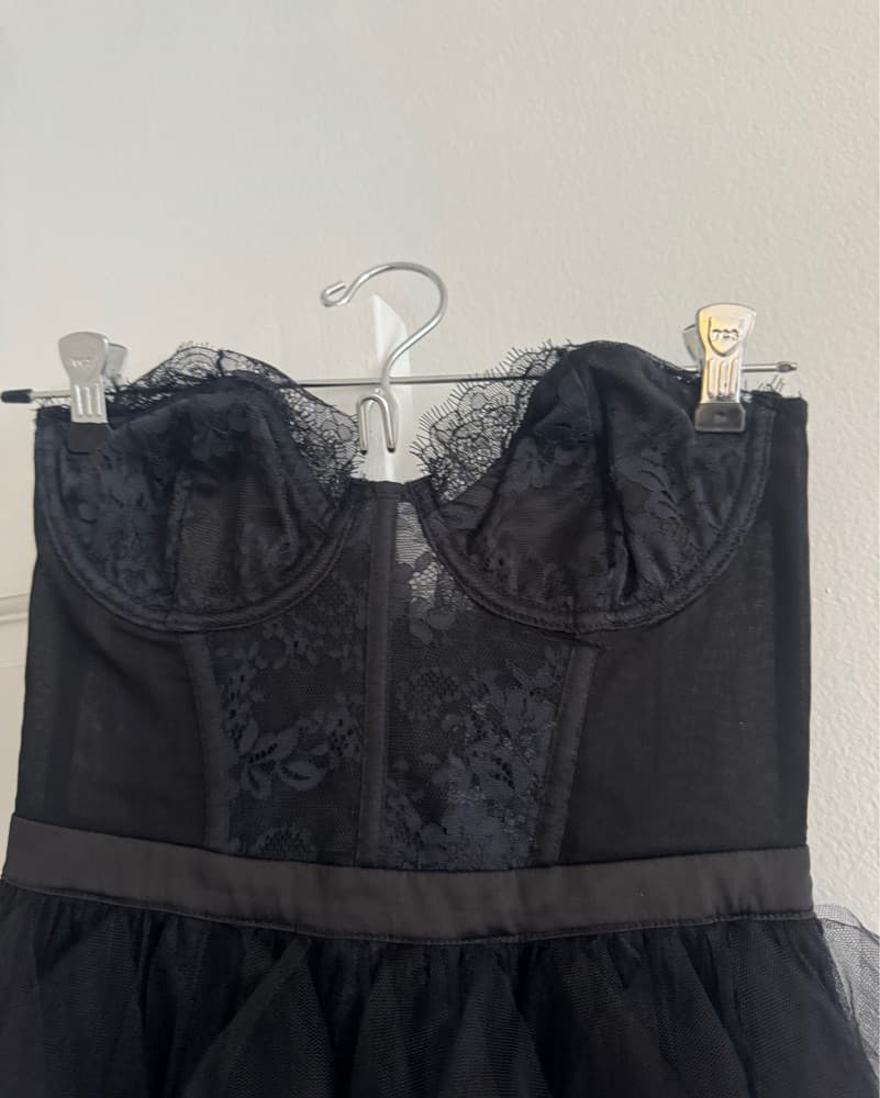 For Love And Lemons Bustier Lace Gown - Image 5