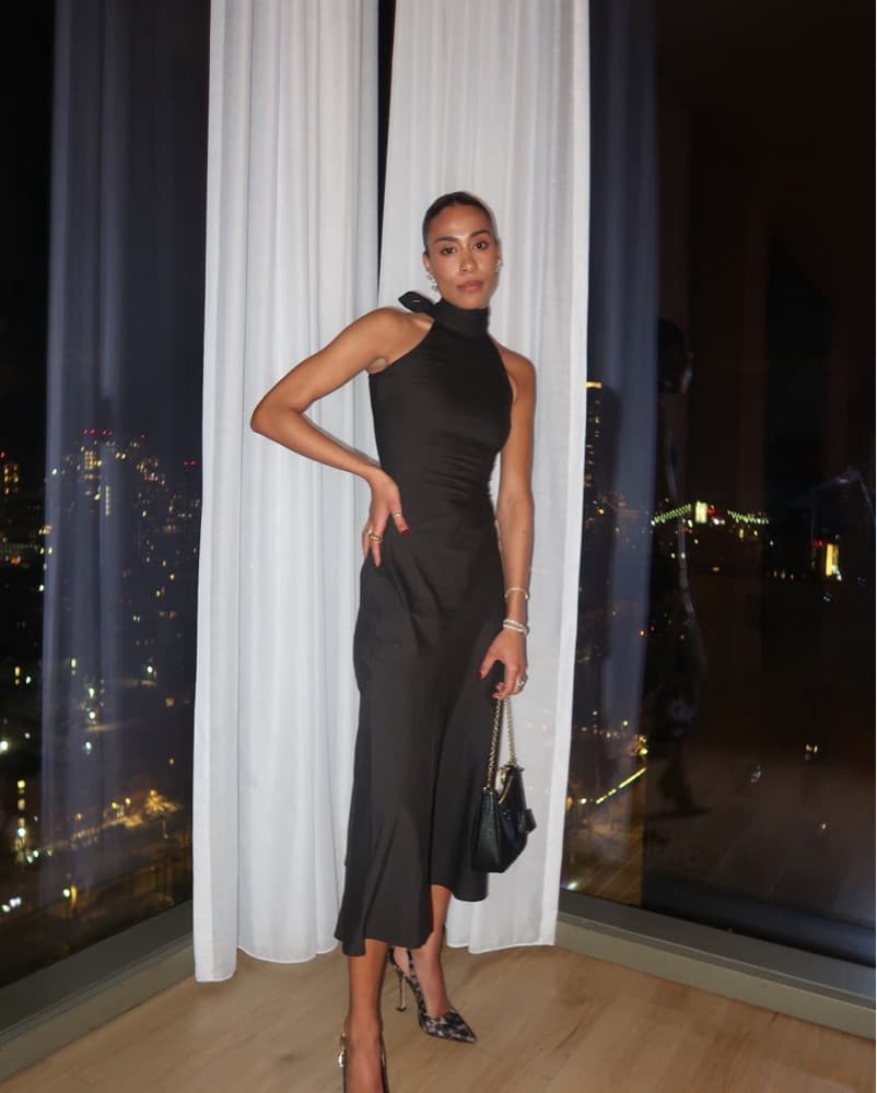 Azeeza Black Dress - Image 1