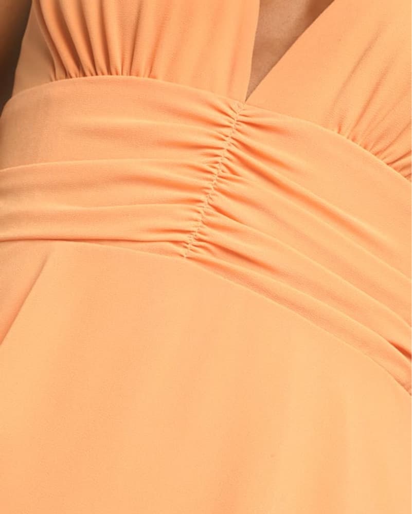 Lulus Orange Sleeveless Maxi Dress M - Image 3