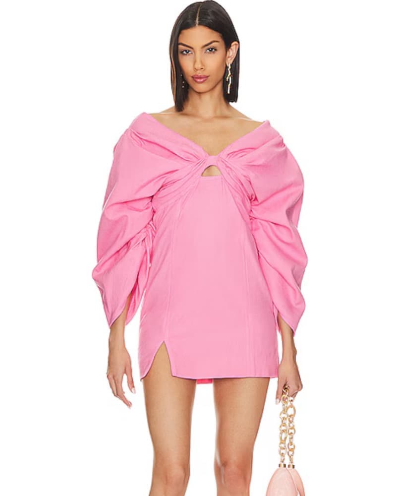 Cult Gaia Dahlia Dress in Rosado - Image 6