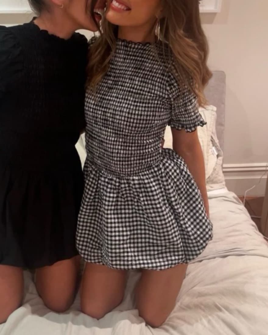 Gingham Bubble Dress Amy Lynn  - Image 3