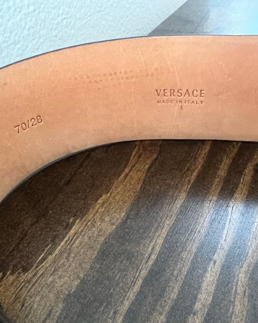 Vintage Versace Waist Belt - Image 4