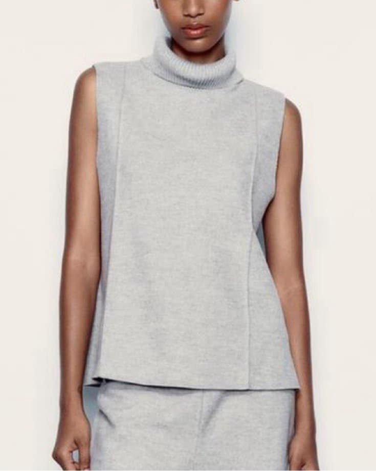 Zara Sleeveless Sweater  - Image 1