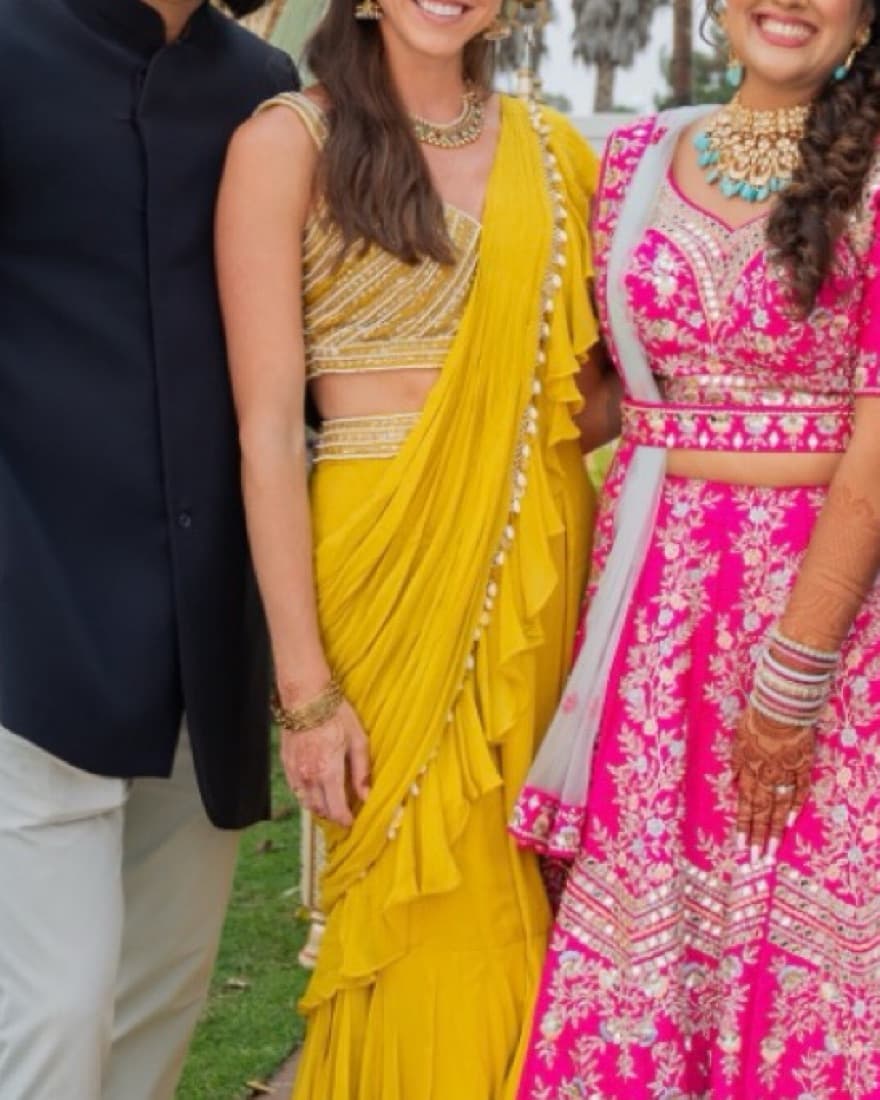 Yellow Lengha - Image 3