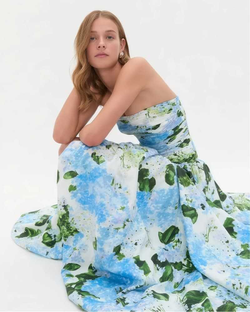 Aje-  Floral Midi Dress - Image 4