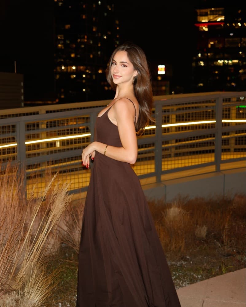 Staud Brown Gown - Image 1