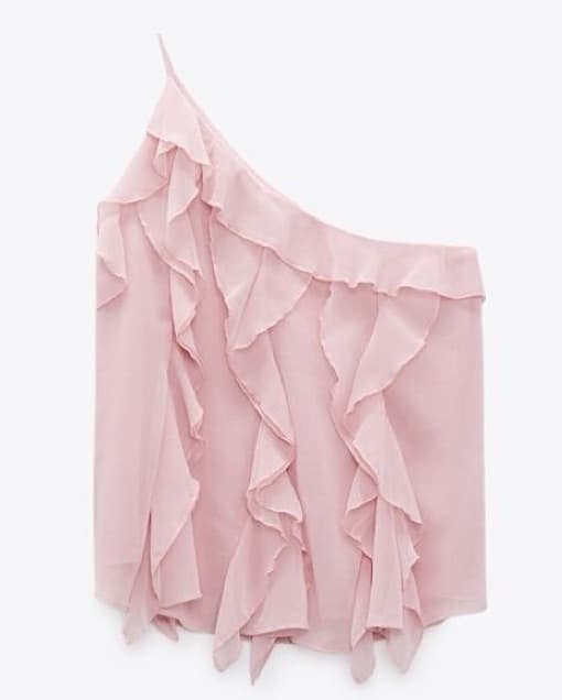 Flowing Ruffle Top - Image 1