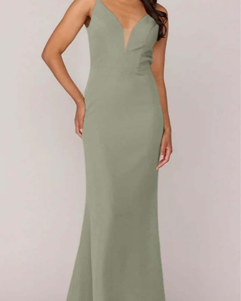 Revelry Camilla Dress - Silver sage - Image 1