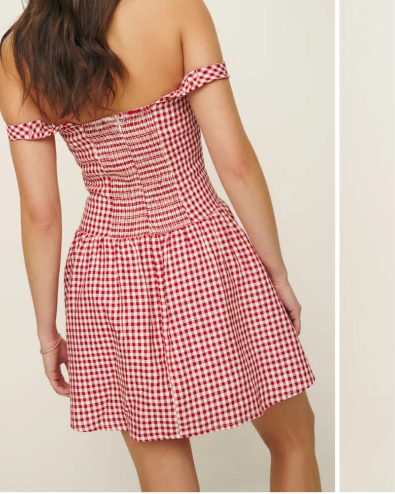 Reformation Sora Linen Dress - Image 3