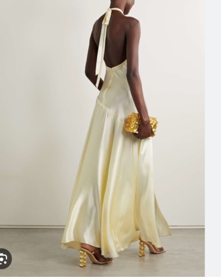 Loveshackfancy silky Gown - Image 2