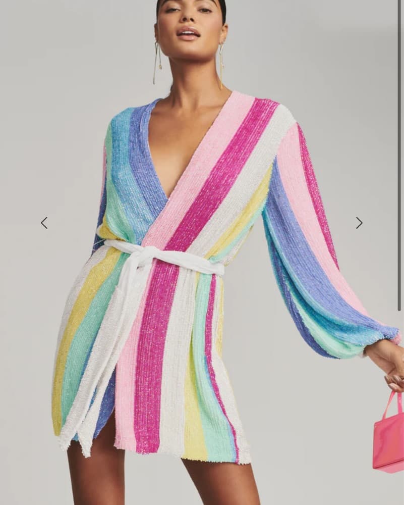 Retrofete Gabrielle Robe Dress - Image 2
