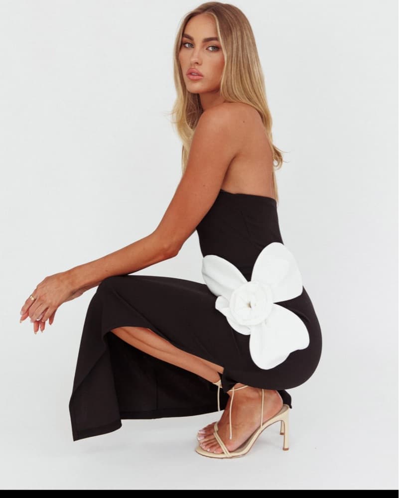“No Competition Flower Max Dress” - Image 2
