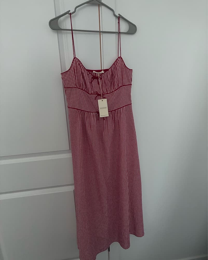 Doen Belline Check Midi Dress  - Image 2