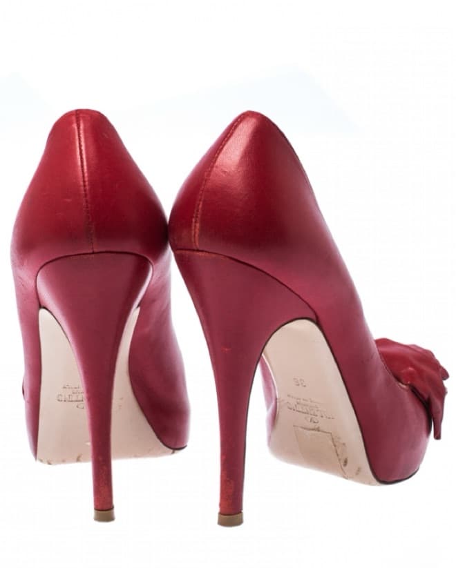 Valentino Red Rose Heels - Image 3