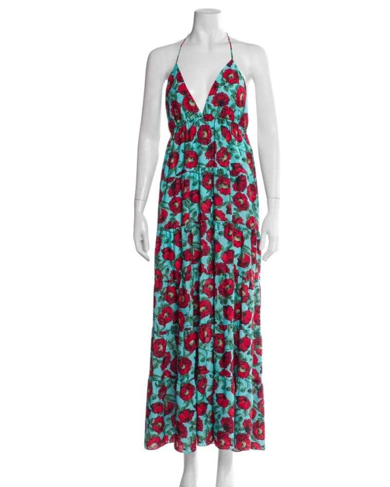 Alice + Olivia Floral Maxi Dress - Image 3