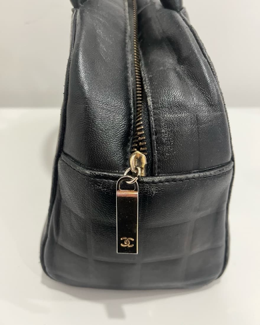 Vintage Black Chanel Bag - Image 4